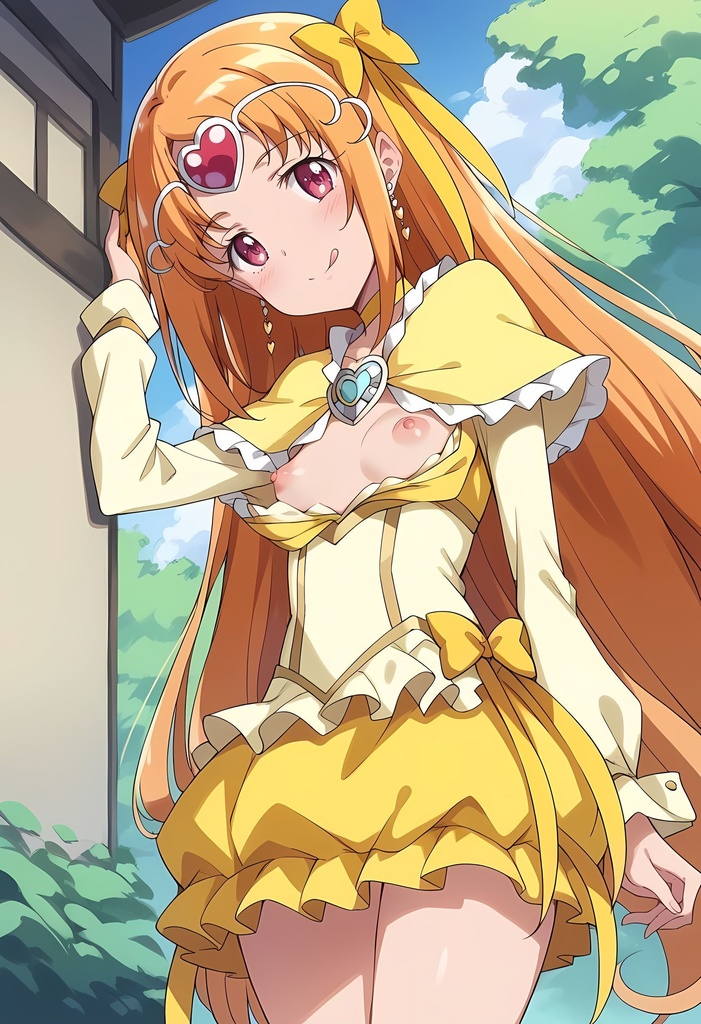 【R18イラスト集】キュアミューズ (プリキュア)