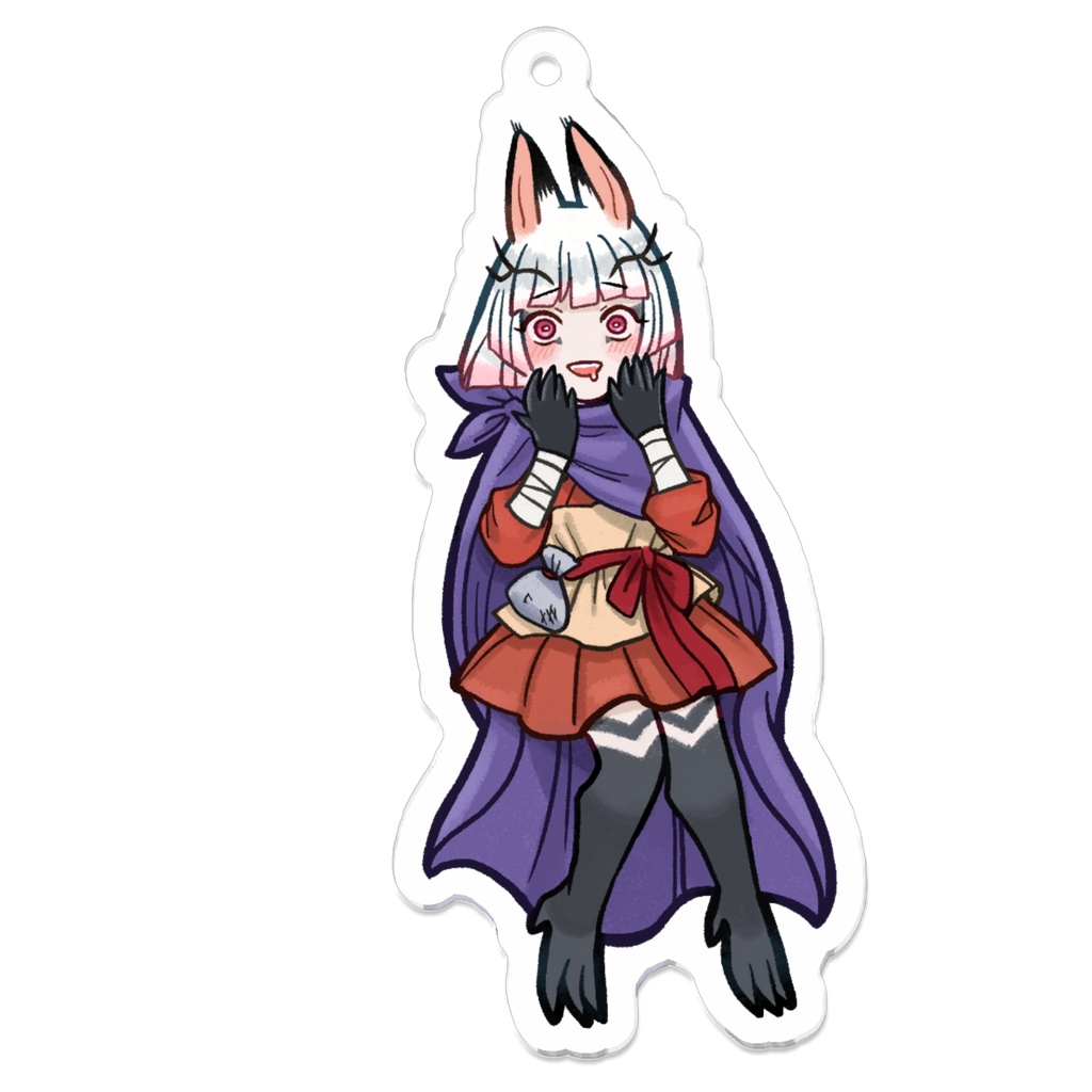 【アクリルキーホルダー】ヒメ（おいしそ～）