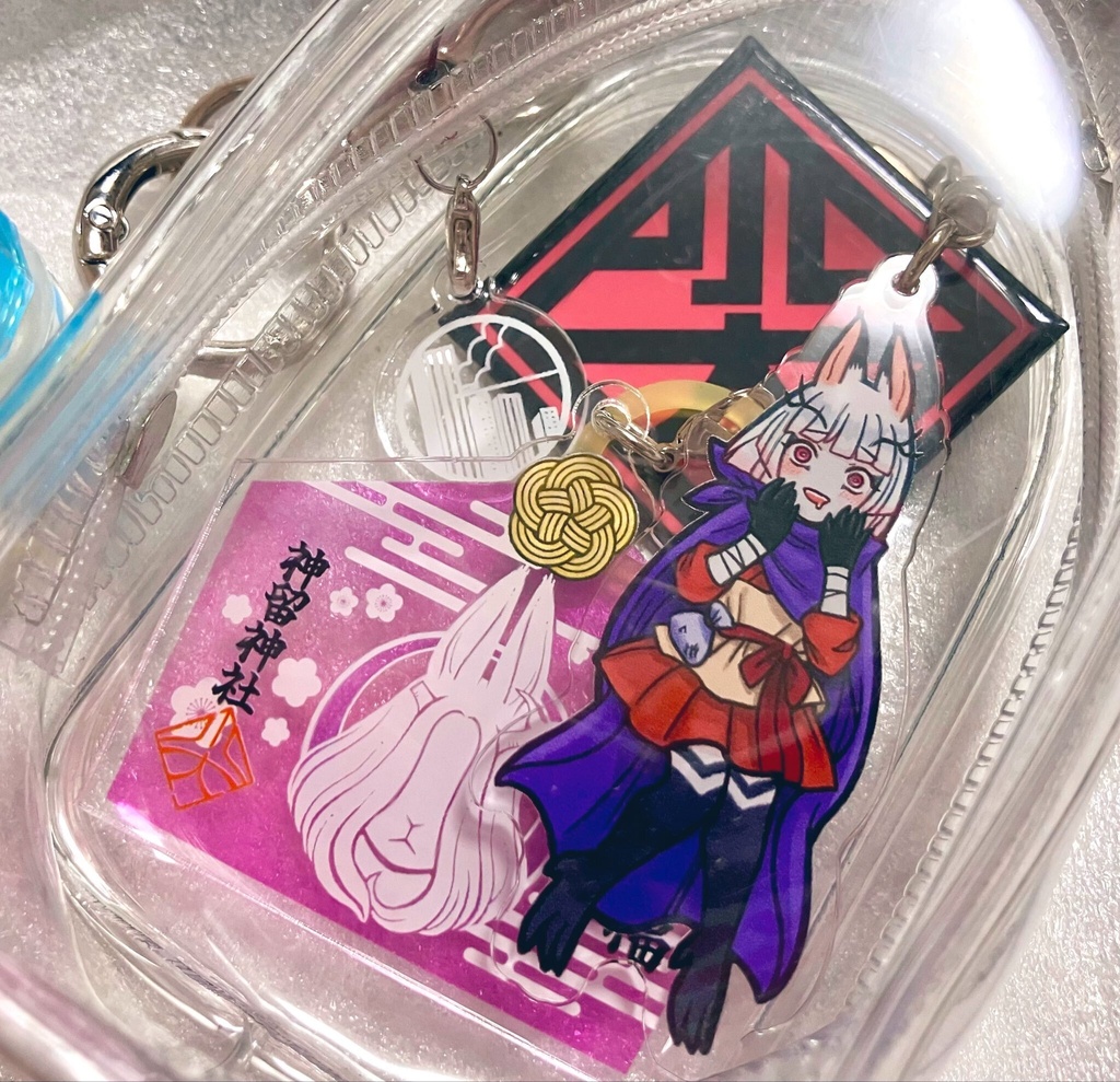 【アクリルキーホルダー】ヒメ(おいしそ~)