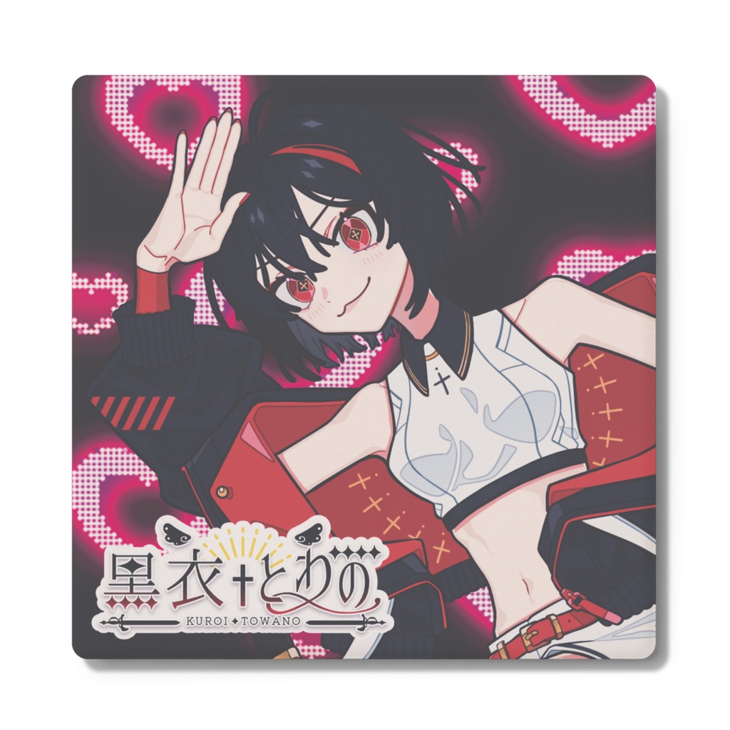 黒衣とわの コースター