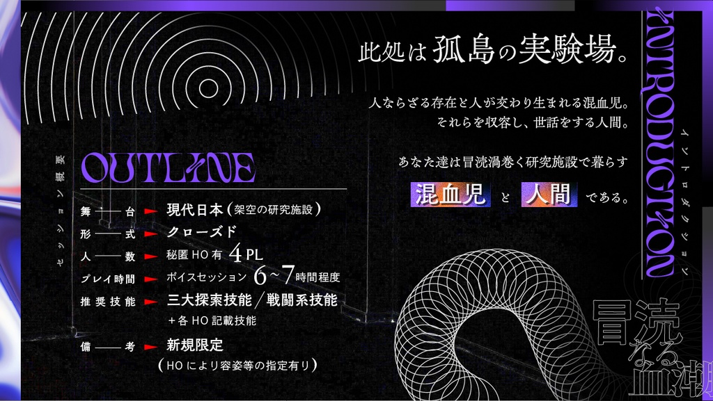 CoCシナリオ【冒涜なる血潮】SPLL:E195754