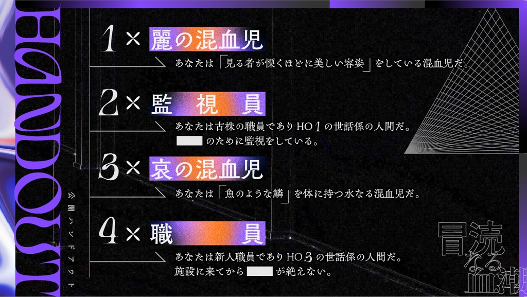 CoCシナリオ【冒涜なる血潮】SPLL:E195754