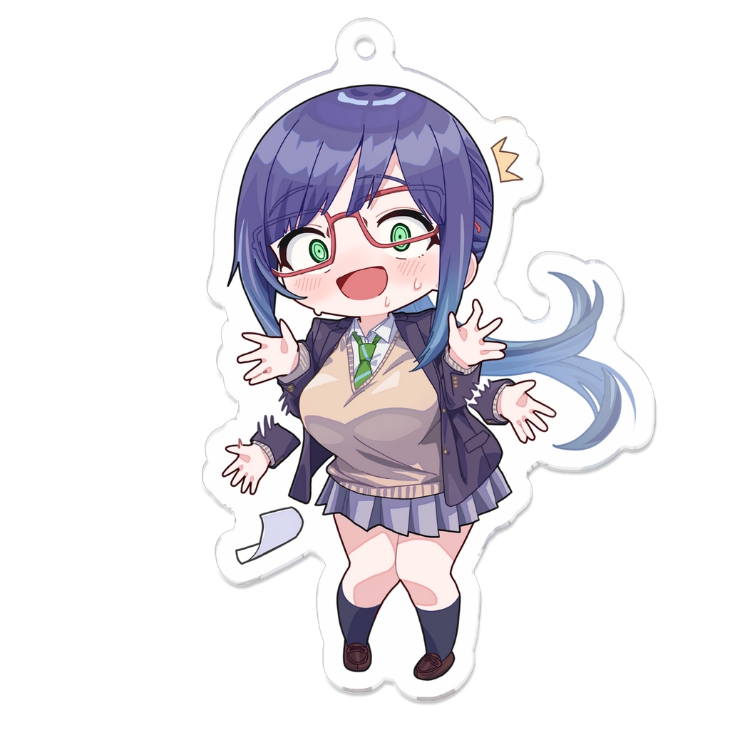 蒼崎　莉恋(あおさき　りこ)ちゃんアクリルキーホルダー