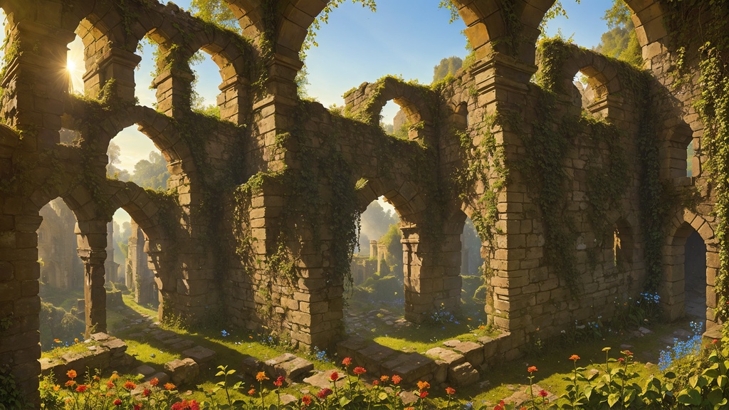 ファンタジー背景プロンプト集 50個(Midjourney/Stable Diffusion/ComfyUI)