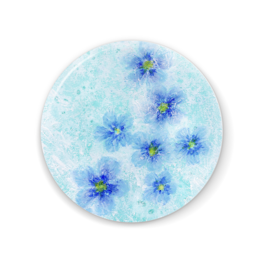 Blue flower