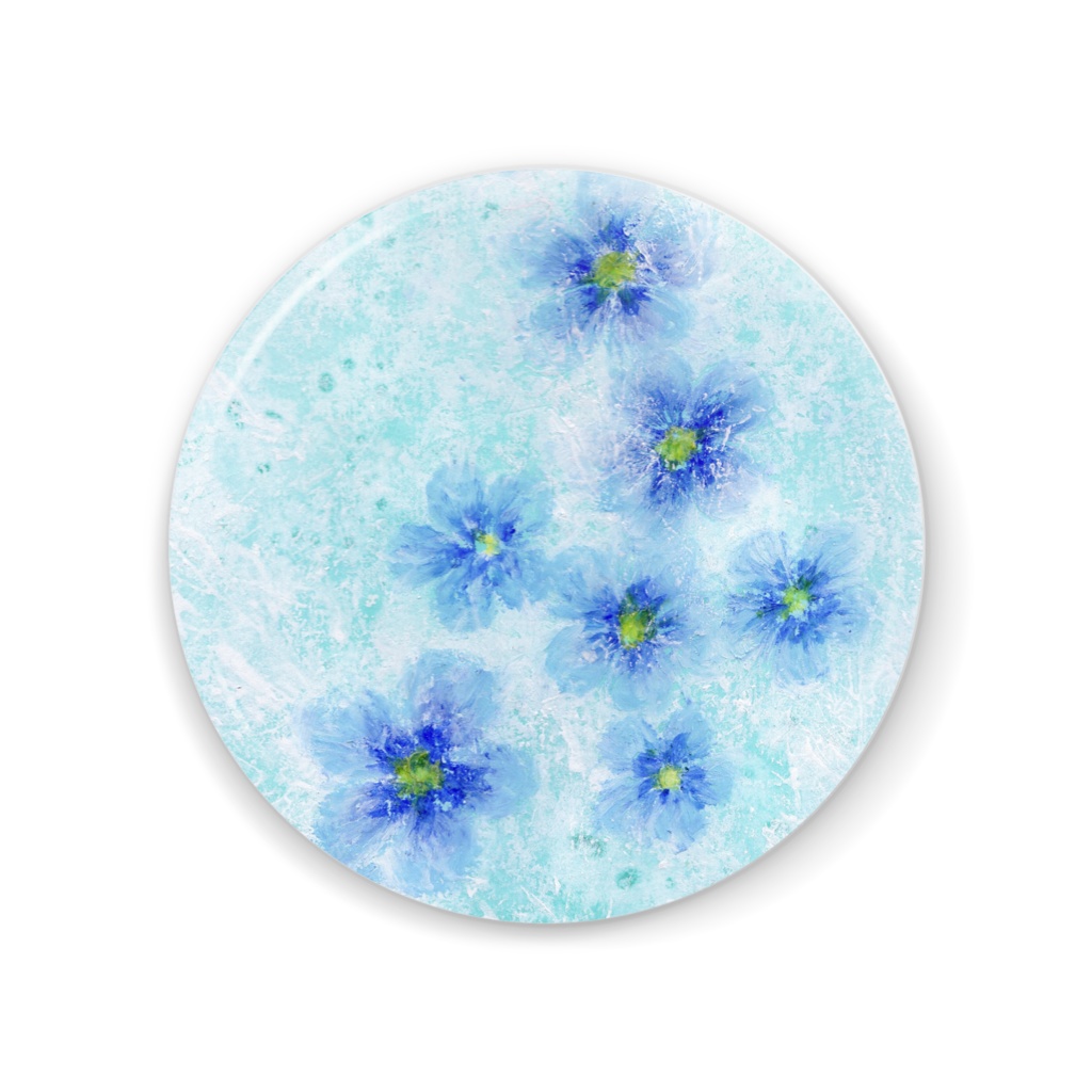 Blue flower