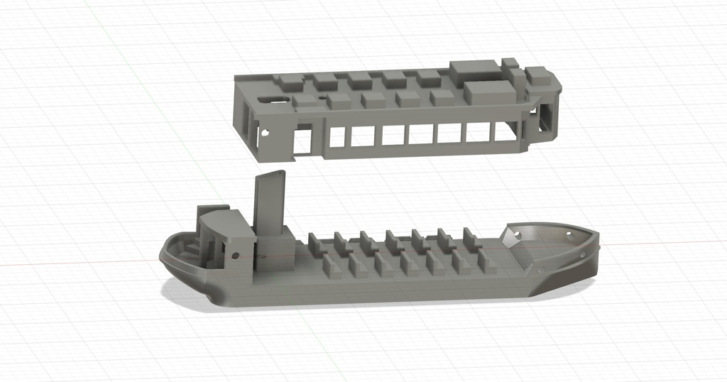 1/700 横須賀軍港めぐり遊覧船シーフレンド7