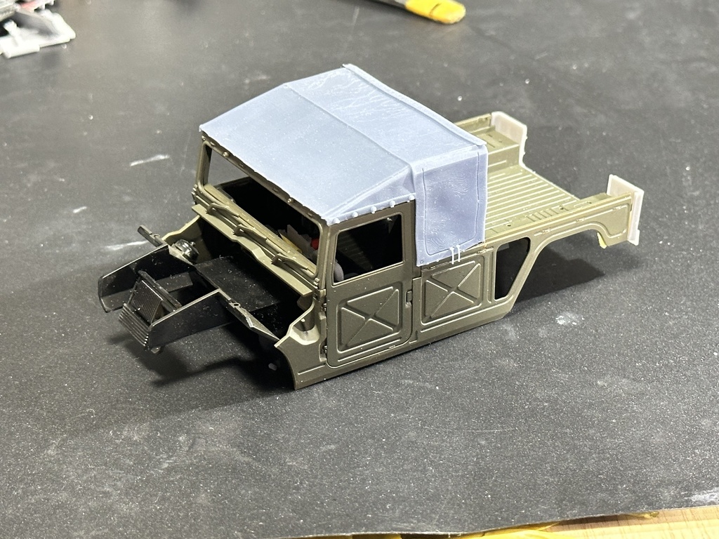 1/35 中距離多目的誘導弾(展開状態)ファインモールド高機動車用改造キット