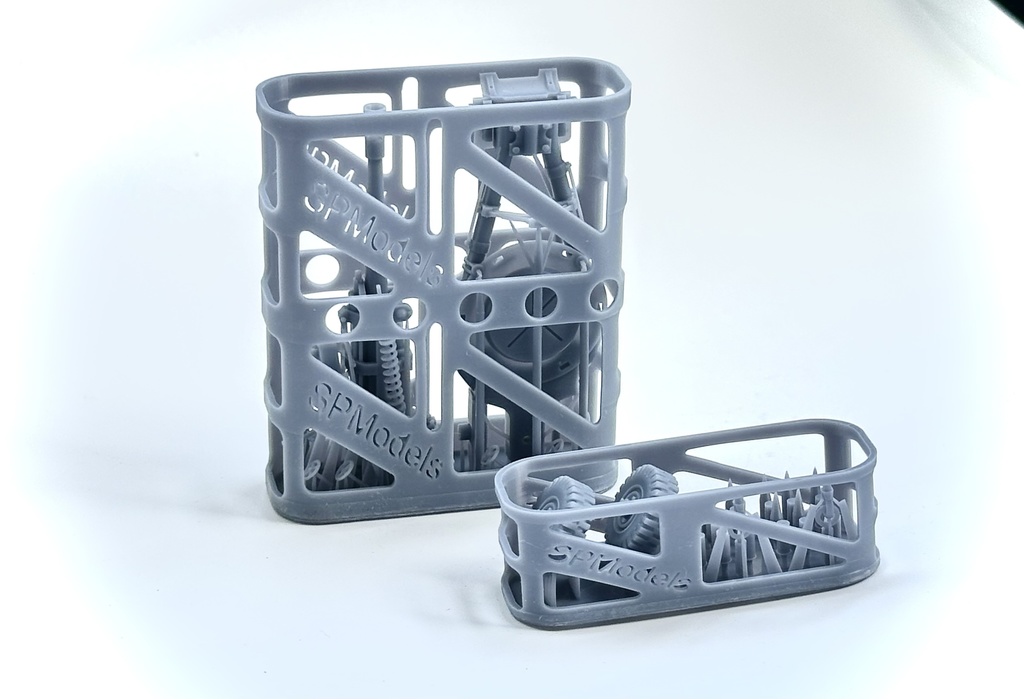 1/72 L118(M119)105mm榴弾砲【走行状態】