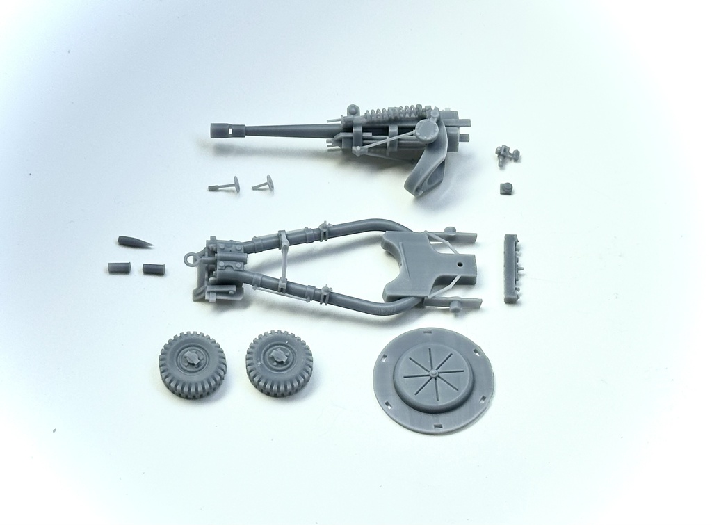 1/72 L118(M119)105mm榴弾砲【展開状態】