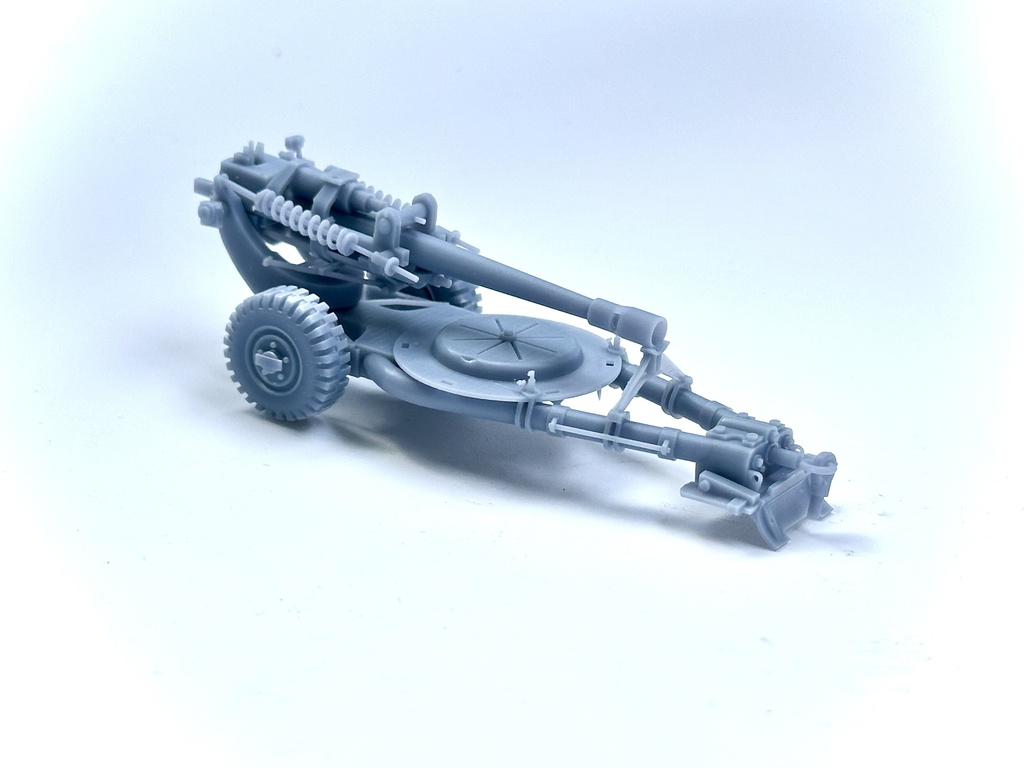 1/72 L118(M119)105mm榴弾砲【展開&走行2台セット】