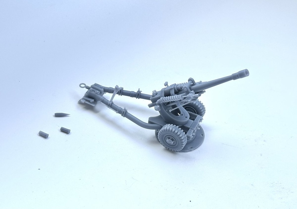 1/72 L118(M119)105mm榴弾砲【展開&走行2台セット】