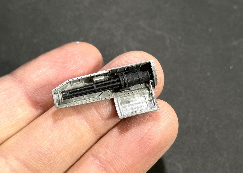 1/72 ファインモールド F-104用 バルカン砲セット
