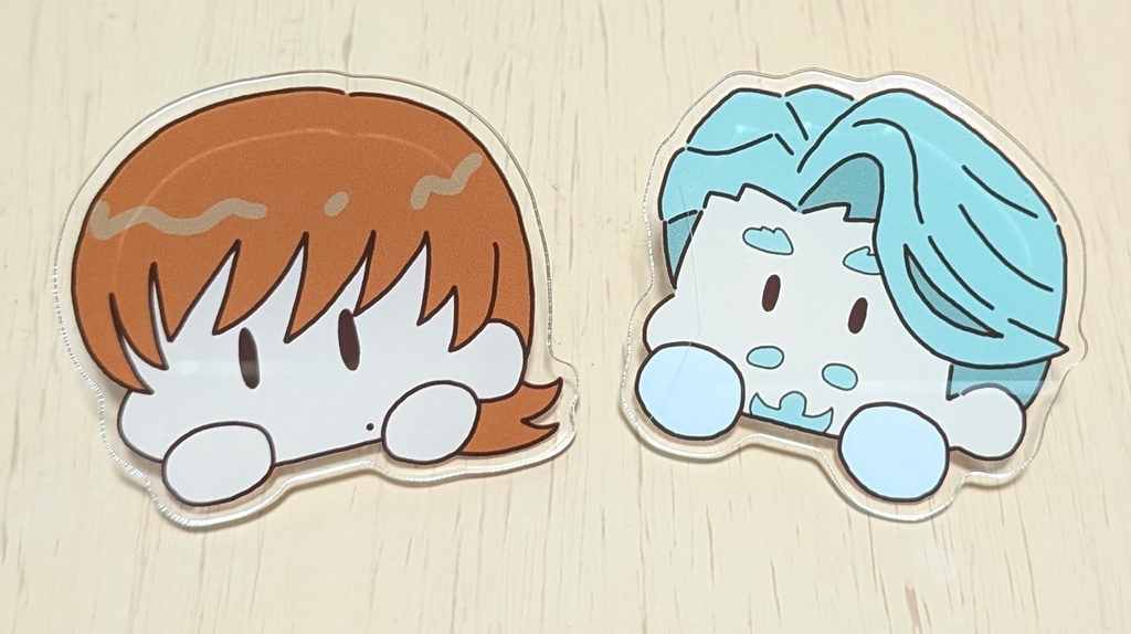 アクリルみまもりクリップ(エグザベ、シャリア)