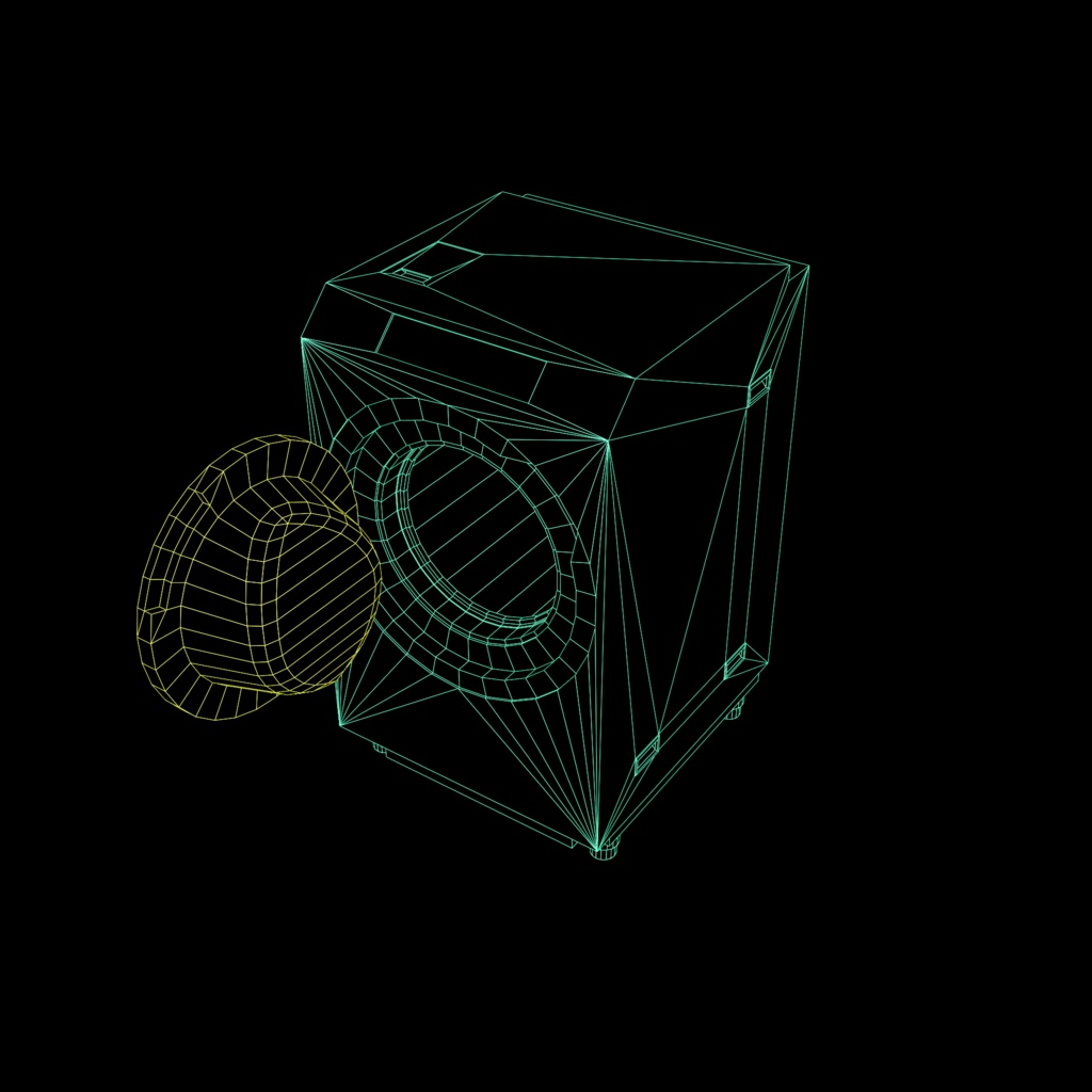 洗濯機【VRChat可】