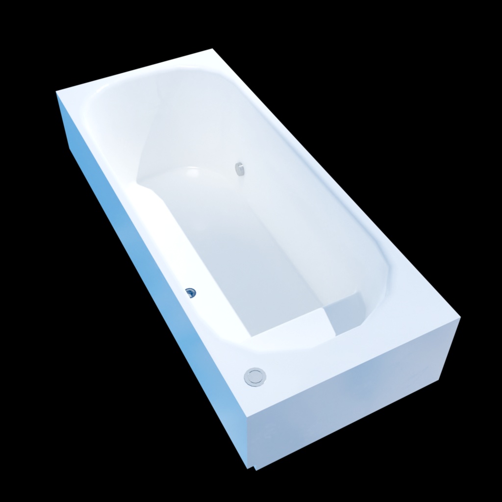 浴室セット(シャワー・バスタブ)【VRchat可】