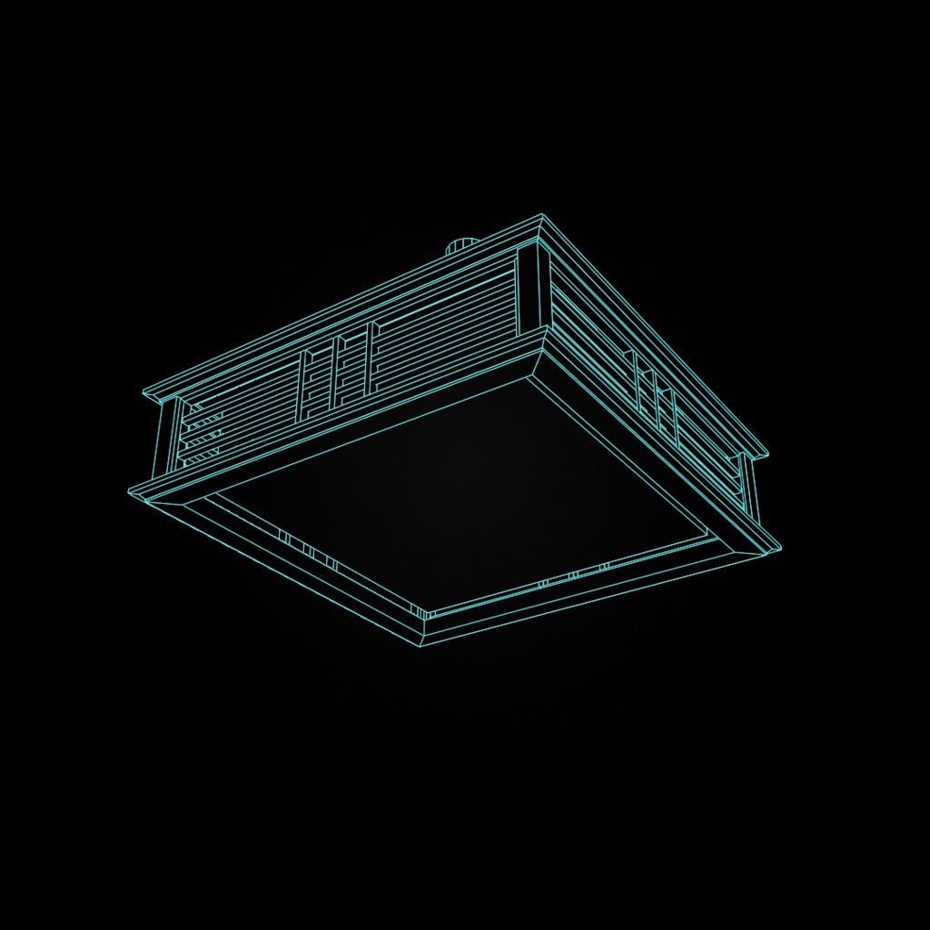 天井照明3点セット【VRChat可】