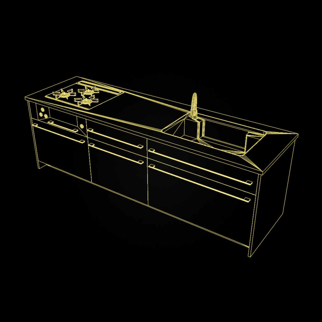 システムキッチン【VRChat可】