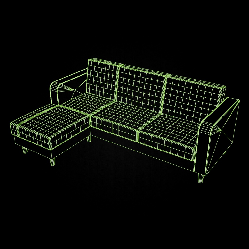 リビングソファ【VRChat可】