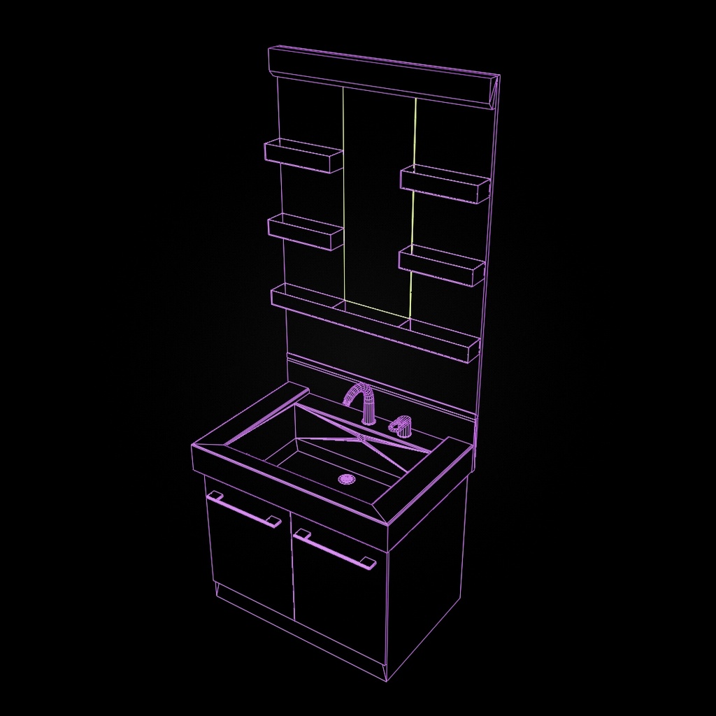 洗面台【VRChat可】