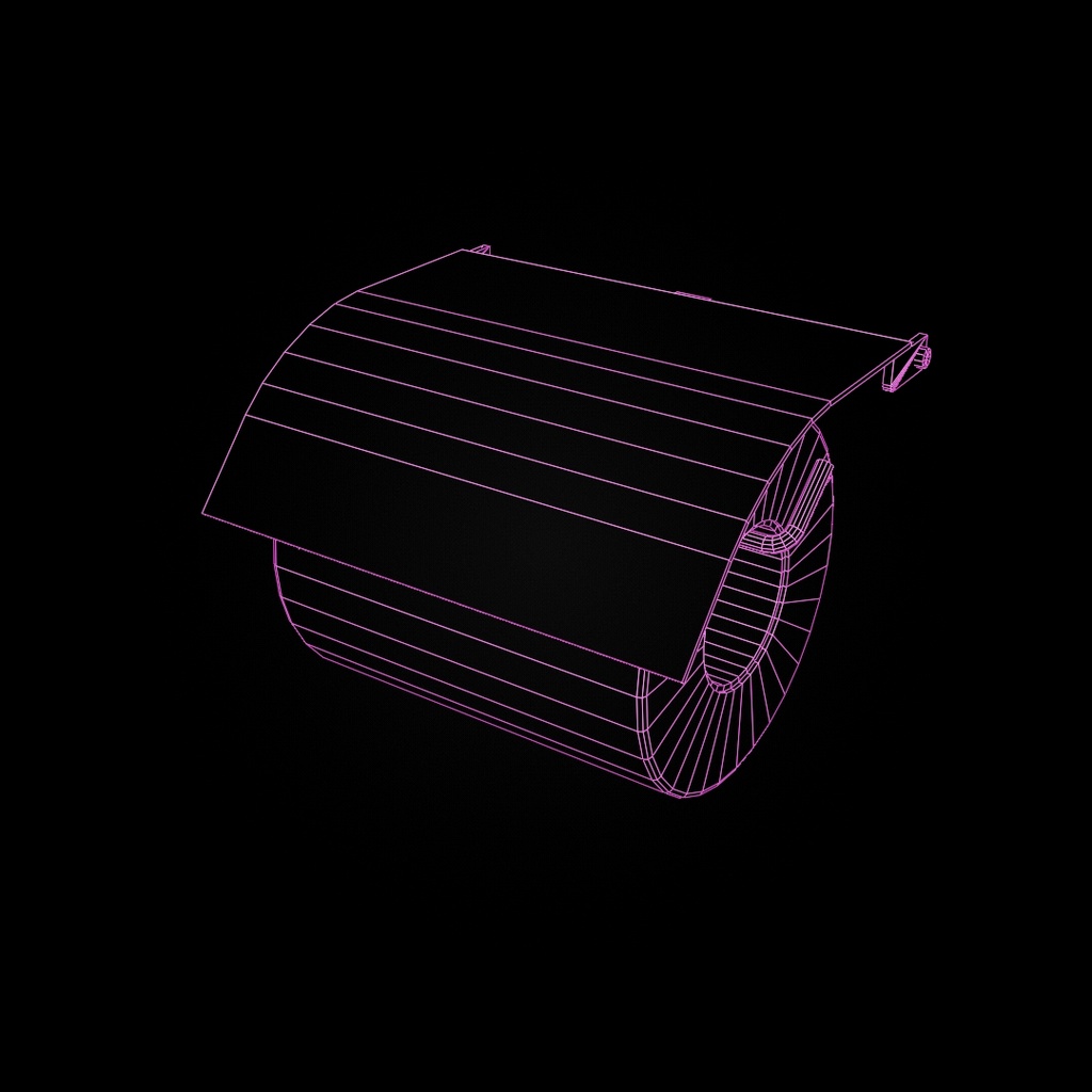 トイレットペーパーホルダー【VRChat可】