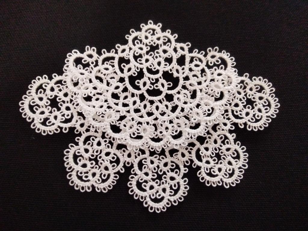 ブローチリボン<白木蓮>