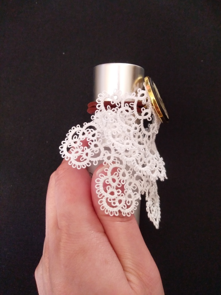 ブローチリボン<白木蓮>