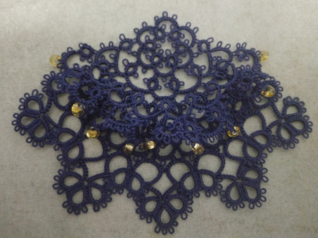 ブローチリボン<星空>