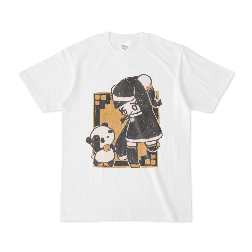 なかよしぱんだTシャツ