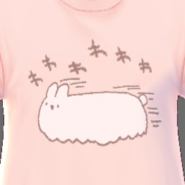 VRoid用　KAWAII Tしゃつ
