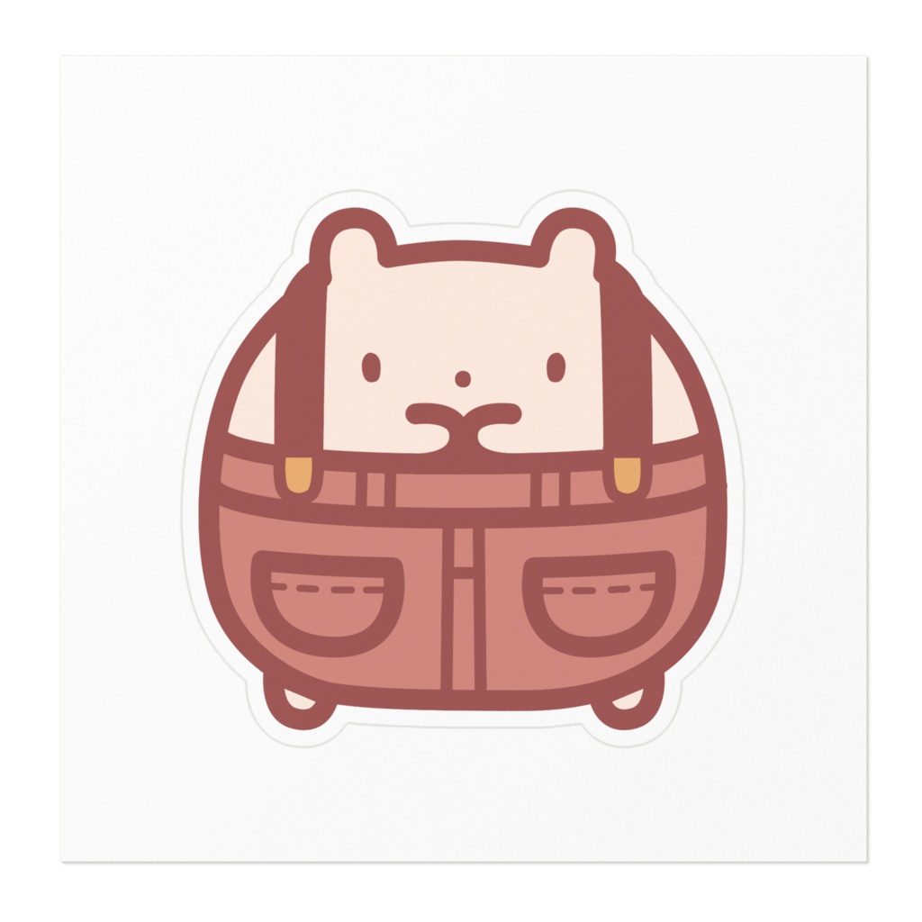 さすぺんだ~はむすた ステッカー