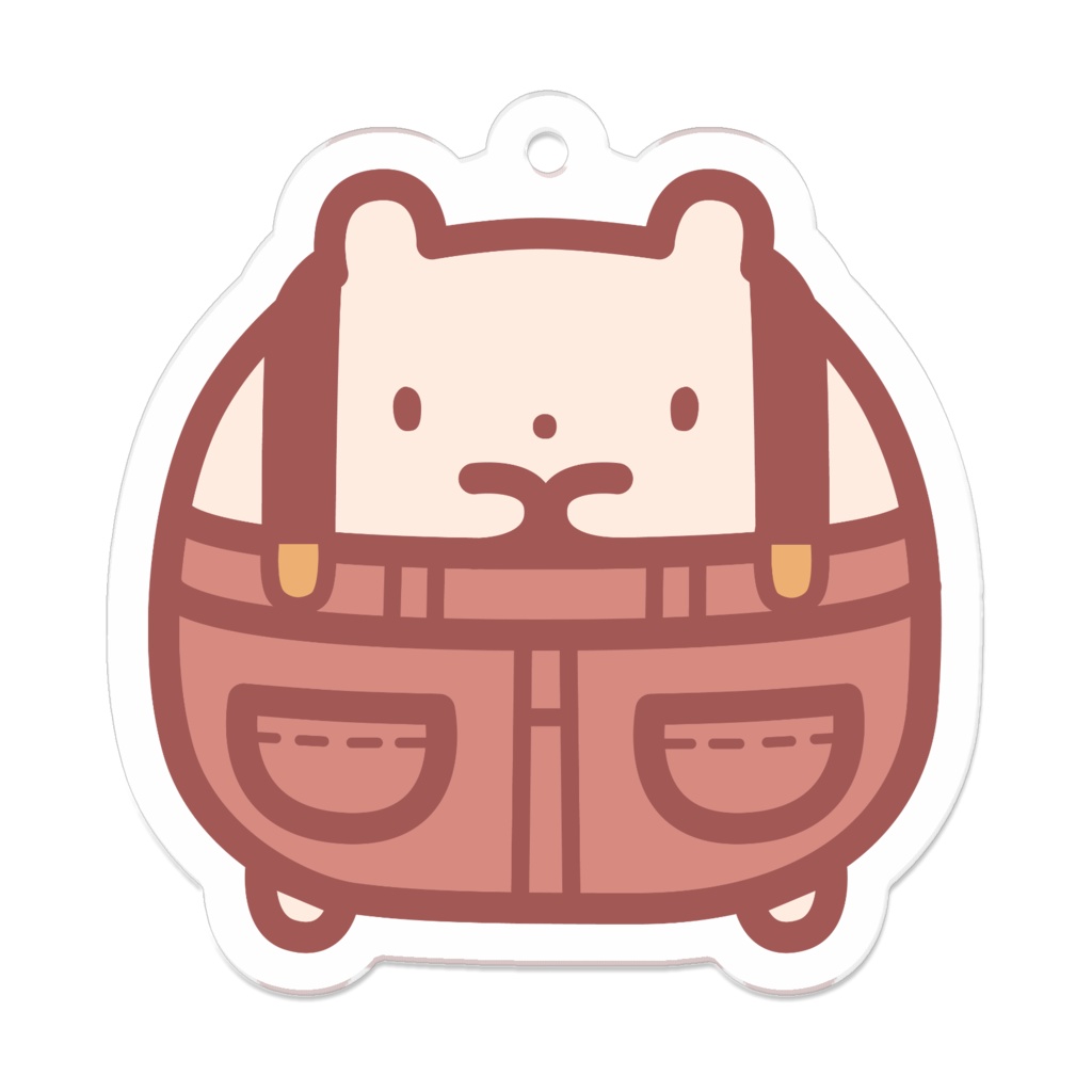 さすぺんだ～はむすた　アクリルキーホルダー