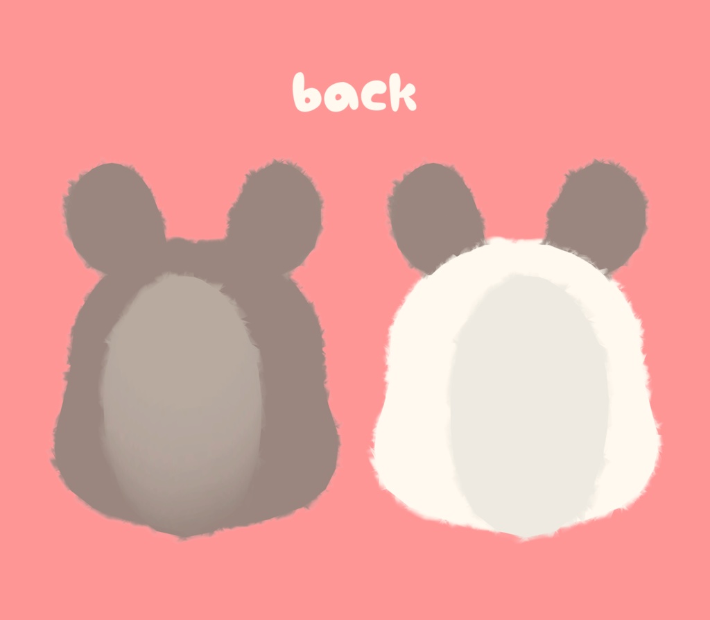 06/10update!! 耳や手がさわれる『ふわふわのチンチラ』PhysBone対応!!