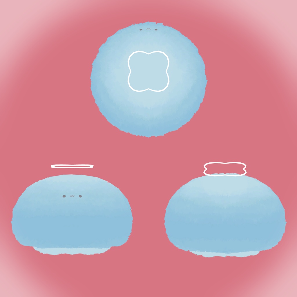 ふわふわのくらげ PhysBone対応!!