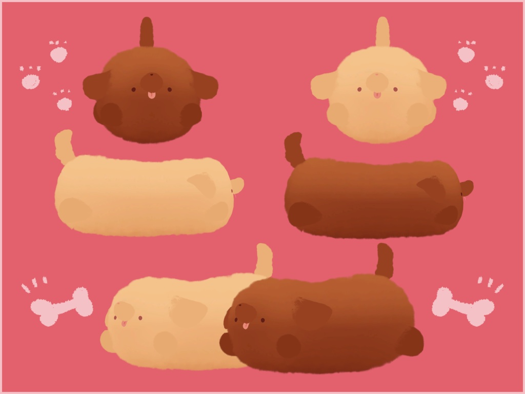 ふわふわのダックスフンド PhysBone対応!