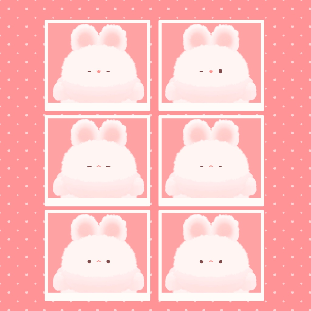 ぽてうさ PhysBone対応アバター!!(ぬいぐるみもあります!!)