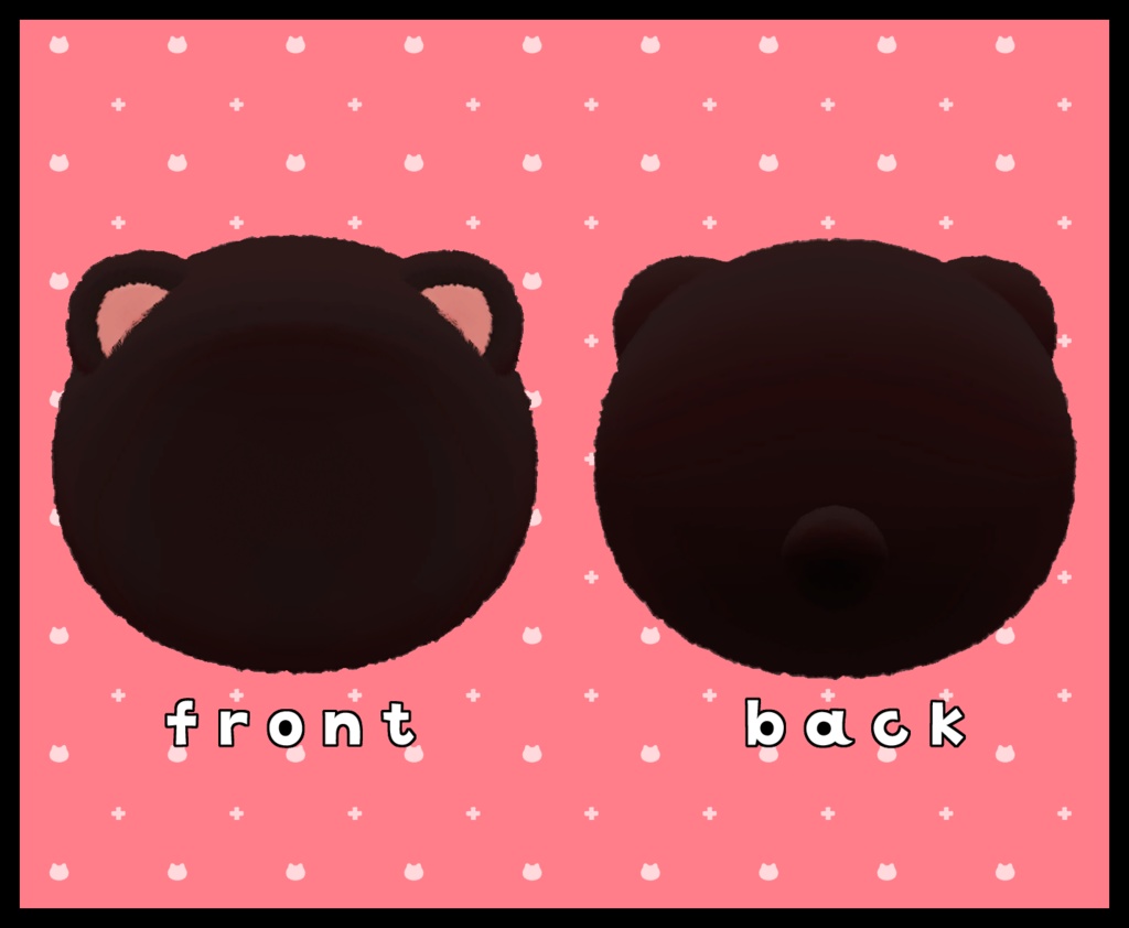 もちもちねことおそろい!! おそろいみみベレー