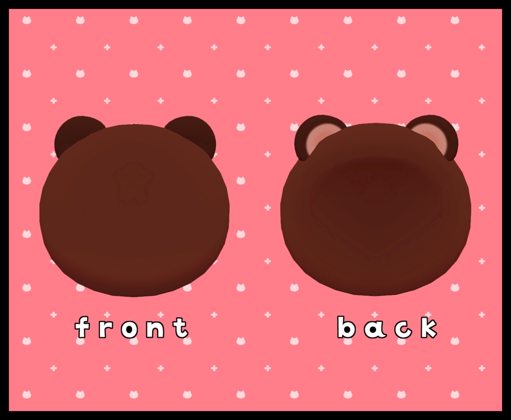 ぽたとおそろい!! おそろいみみベレー