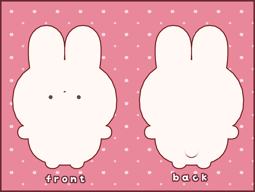 もちもちうさぎアバター! 『mochi』