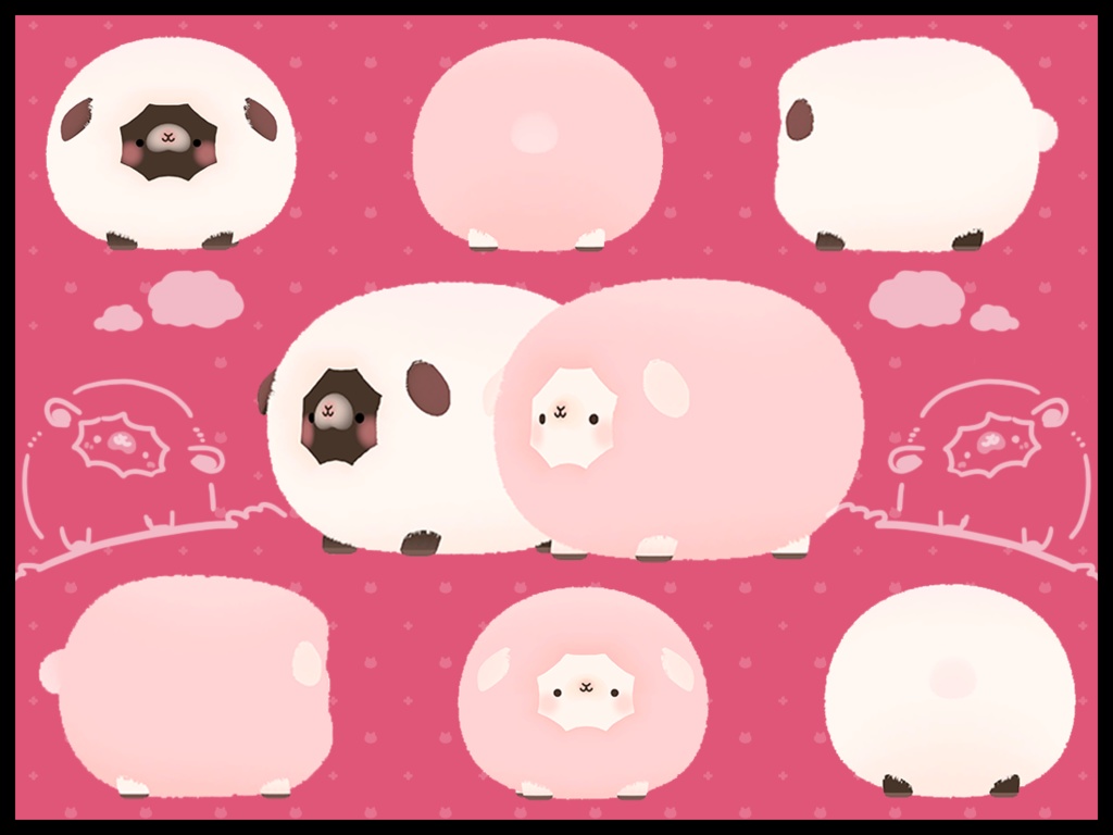 ふわふわのひつじ #sumomofu