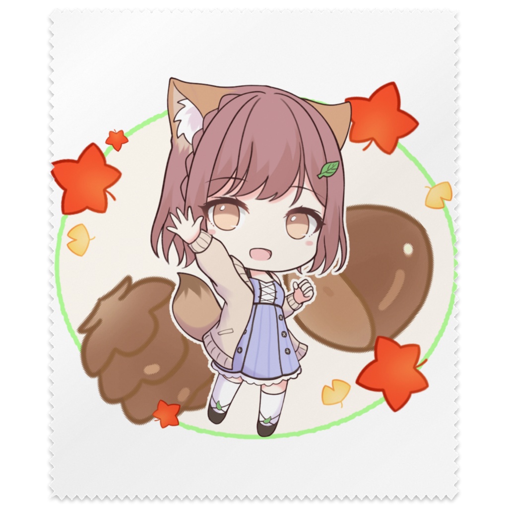葉月ぽんたメガネ拭き