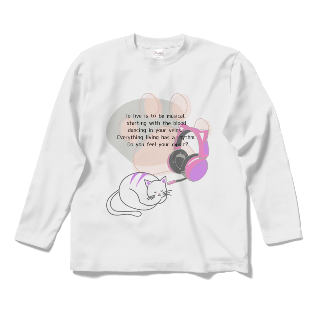 【ねこ部】長袖Tシャツ12