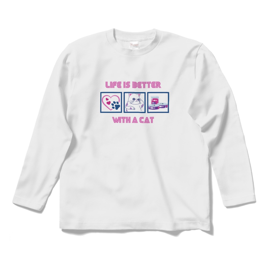 【ねこ部】長袖Tシャツ18