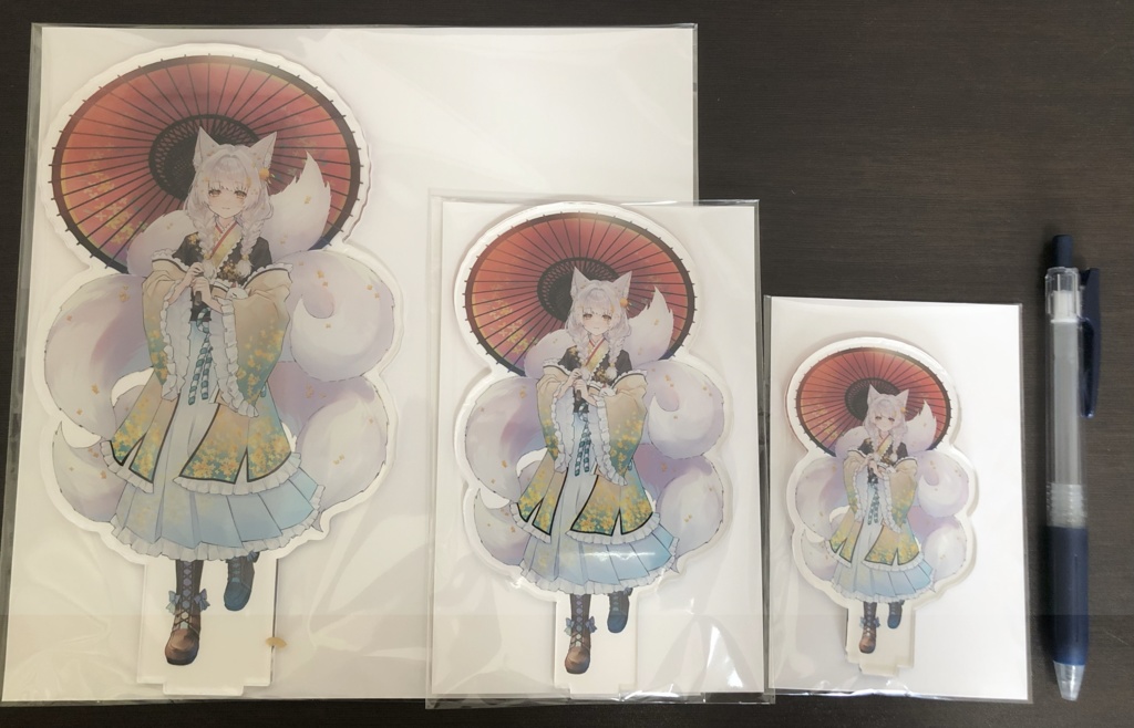 【受注生産・限定販売】和傘イラストアクリルスタンド
