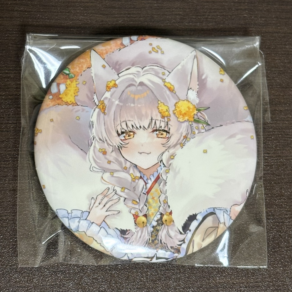 【限定販売】すーぱーもふもふ缶バッジ