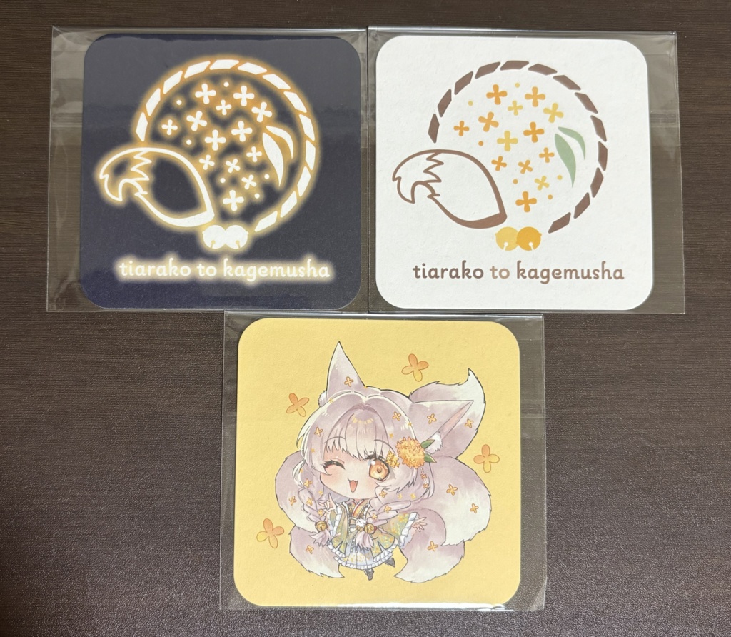 【限定販売】ミニキャラアクキー&特典コースター1枚セット