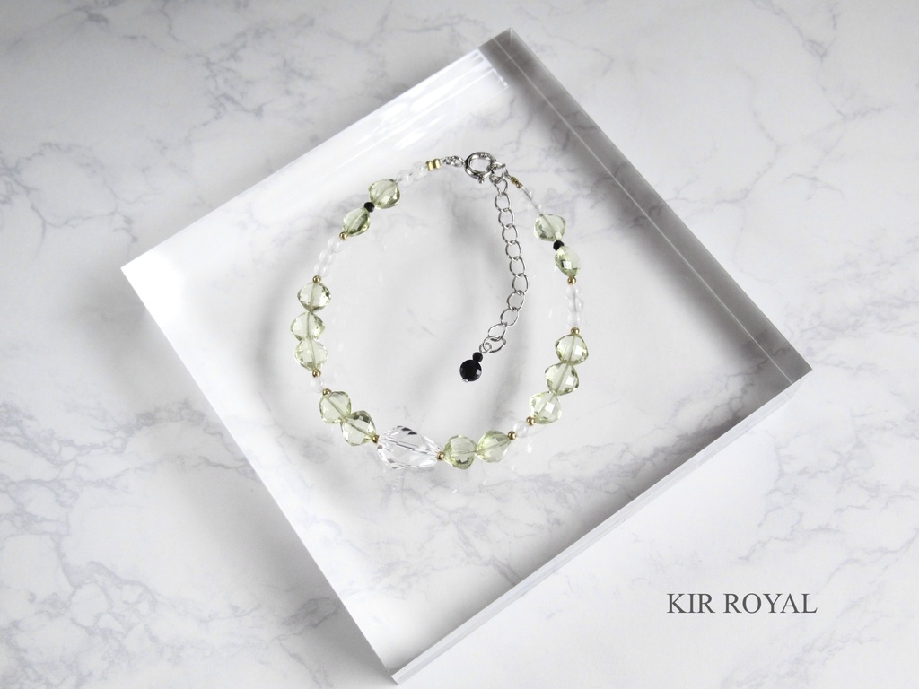 再【源氏兄弟イメージ】天然石ブレスレット