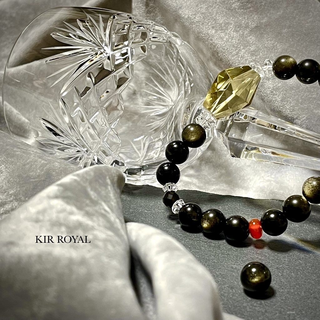 【燭台切光忠イメージ】天然石ブレスレット