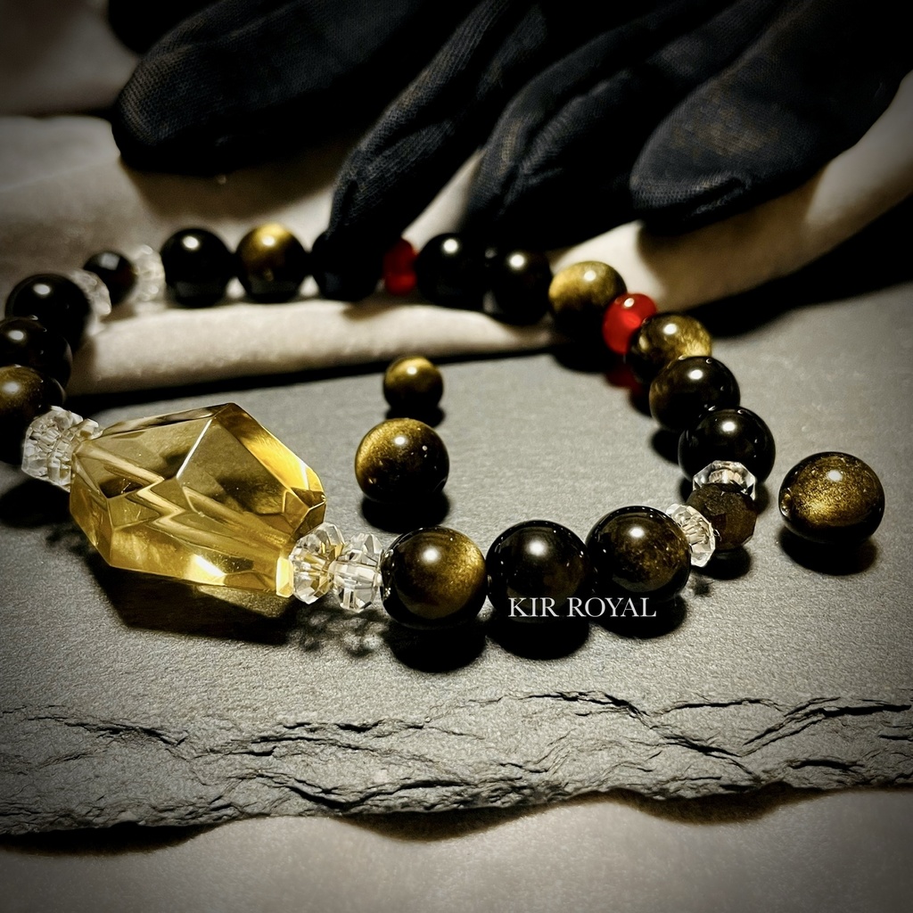 【燭台切光忠イメージ】天然石ブレスレット