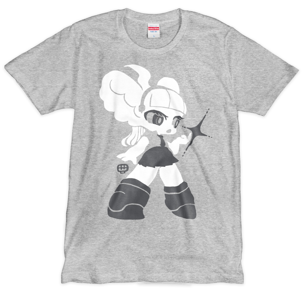 RED UNKNOWNシルクスクリーン2色T